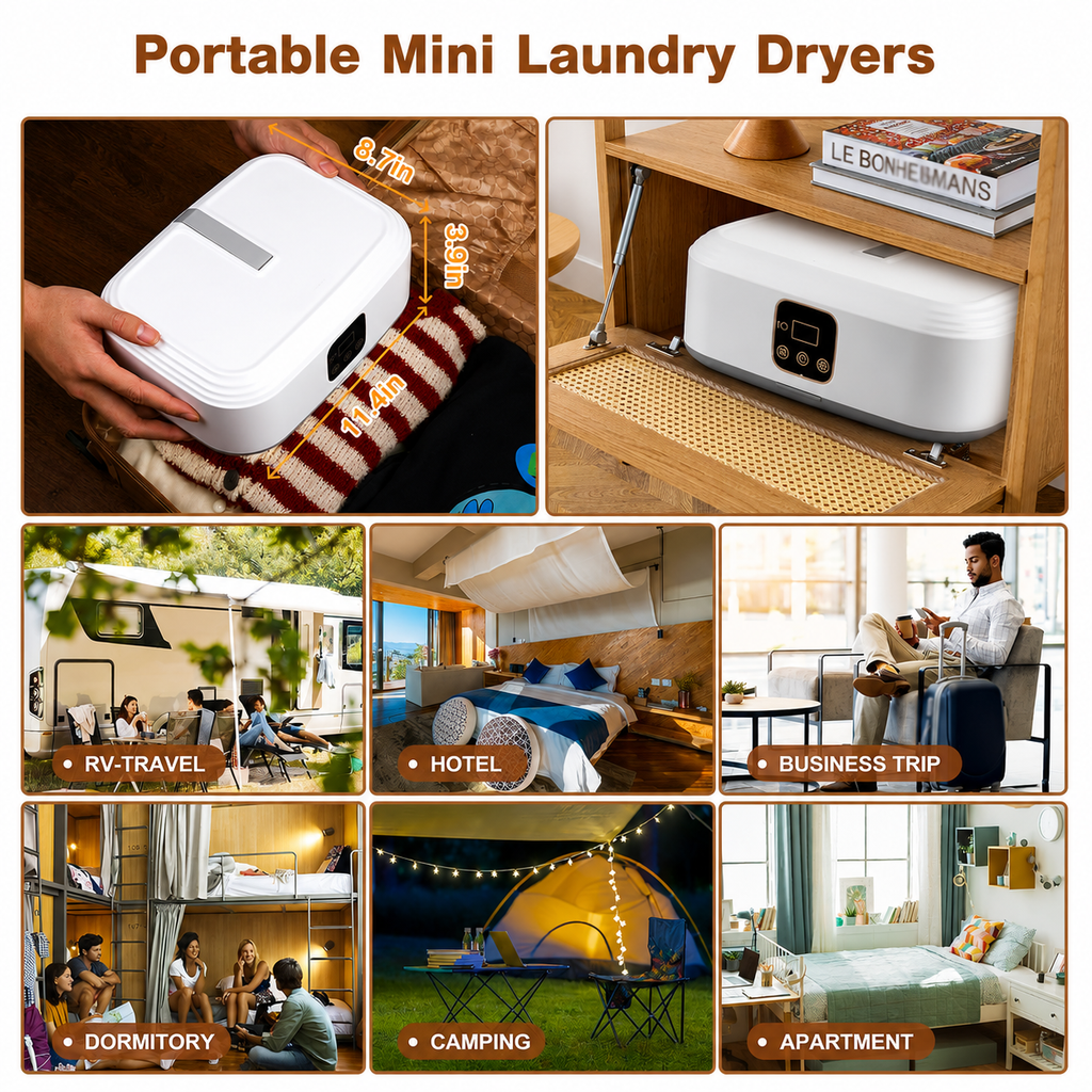 Portable Electric Clothes Dryer