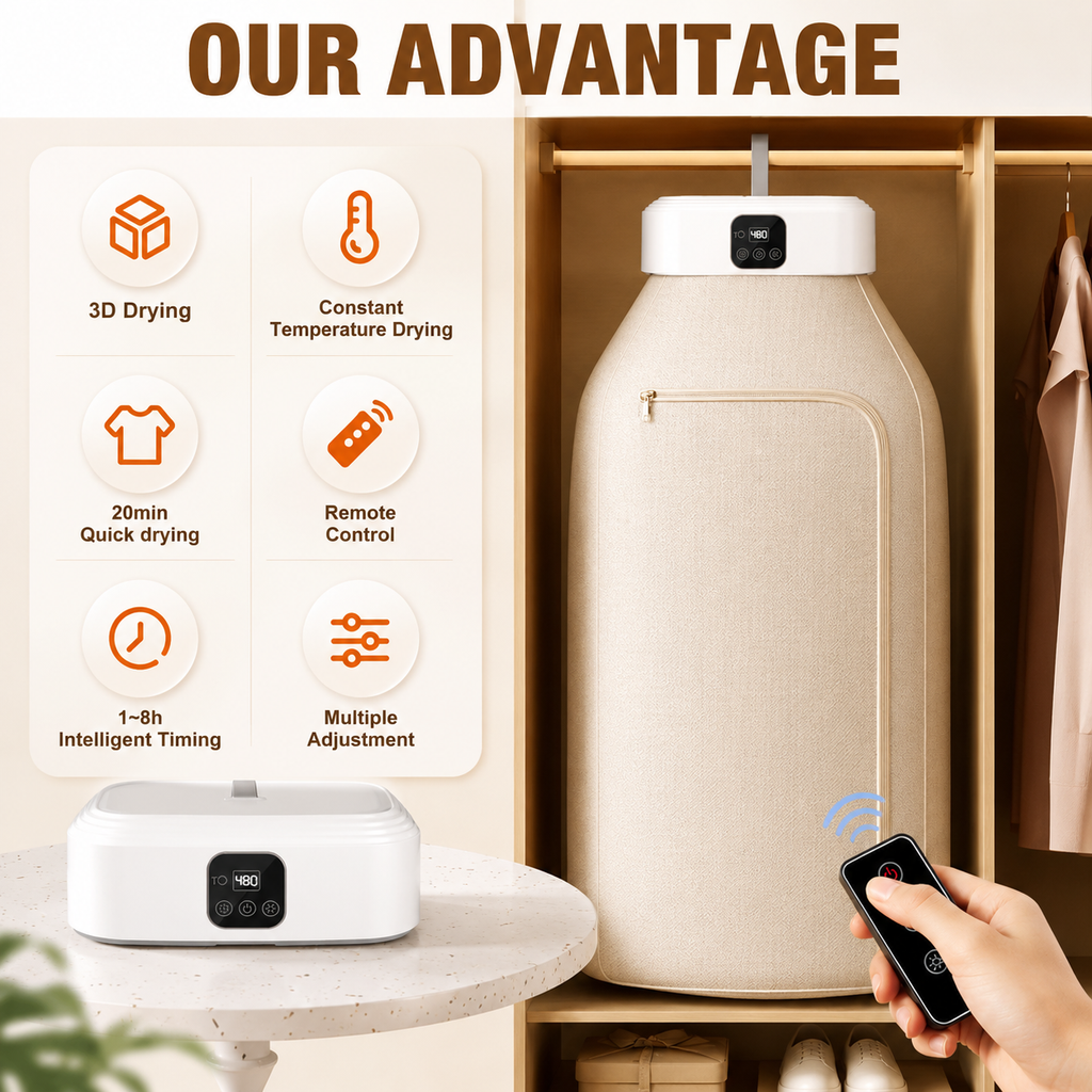 Portable Electric Clothes Dryer