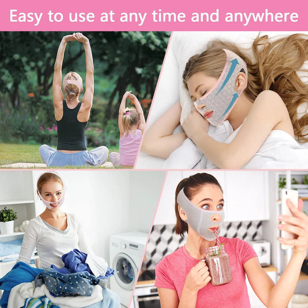 V-Line Face Sculpting Sleep Mask for Jawline Lift
